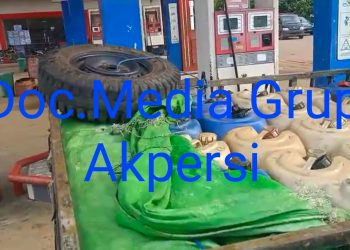 Tim AKPERSI KALBAR Temukan Kejanggalan Di SPBU Telabang