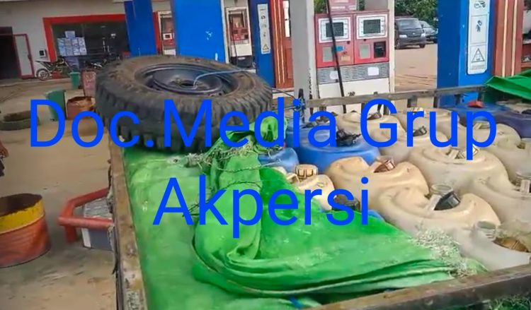 Tim AKPERSI KALBAR Temukan Kejanggalan Di SPBU Telabang