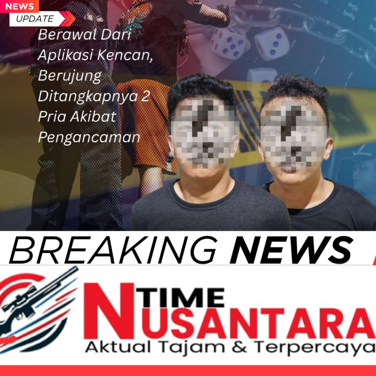 Reskrim Polsek Pontianak Barat Tangkap Pelaku Pemerasan Bermodus Aplikasi Michat