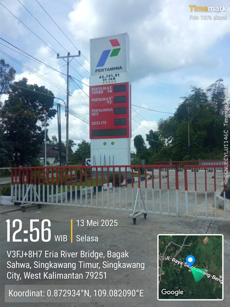 Terpantau Pengisian BBM di SPBU 63.791.01 Bagak Isi Ke Jerigen