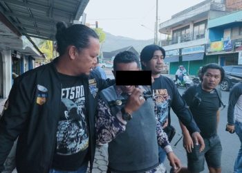 Miris,!! Peras 3 Kepala Desa, Wartawan Bodrex Diringkus Polisi
