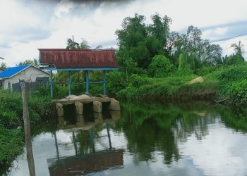 WARGA DAMBAKAN SEGERA PEMBANGUNAN PINTU AIR YANG JEBOL