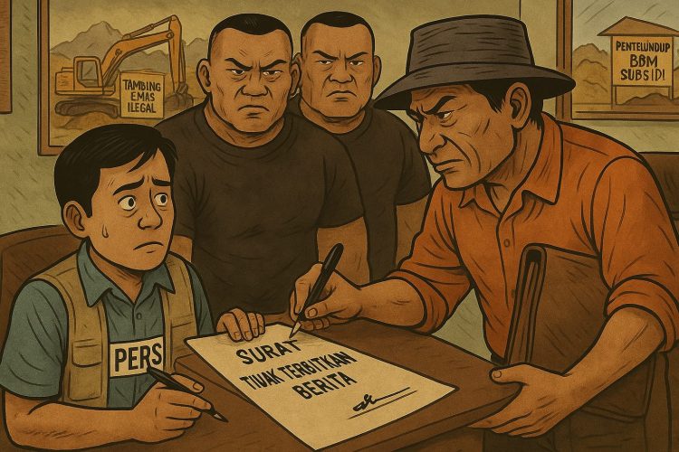 Viral! Wartawan Diintimidasi di Kalbar: IMO Indonesia Desak Polda Tangkap Pelaku PETI dan Penyeleweng Solar Subsidi