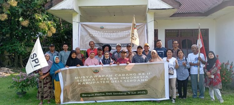 Hermayanto Saragih Terpilih Ketua DPC Serikat Petani Indonesia Kabupaten Deli Serdang