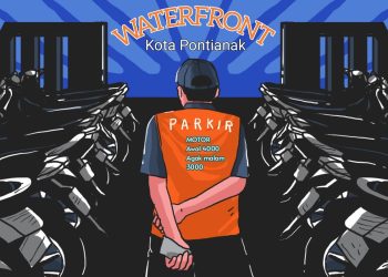 Pungli Parkir Kendaraan Di Waterfront Diresahkan Pengunjung