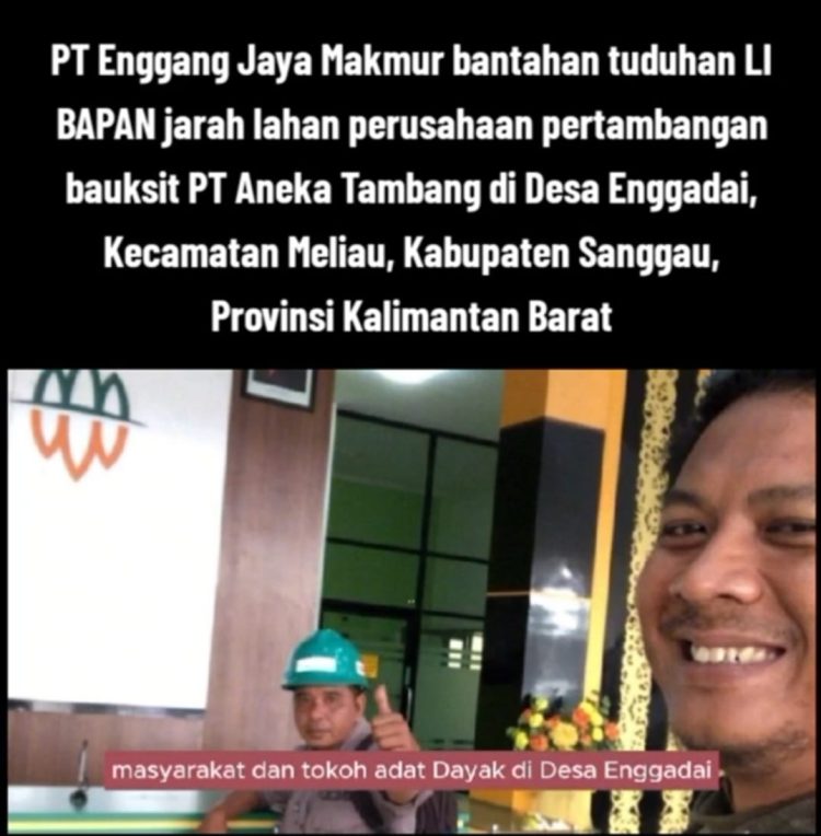 Diduga Libapan Tebar Fitnah, Hoax Serta Diduga Hambat Investasi Dikalbar