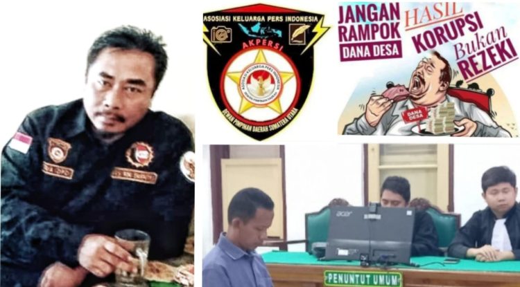 Kasus Kades Sugiono Menjadi Tamparan Keras: AKPERSI Ingatkan Kepala Desa Sergei Jangan Main – Main Dengan Dana Desa