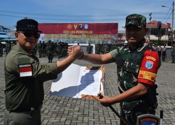 Kodim 1207/Pontianak Laksanakan Upacara Pembukaan TMMD Ke – 126 Tahun 2025