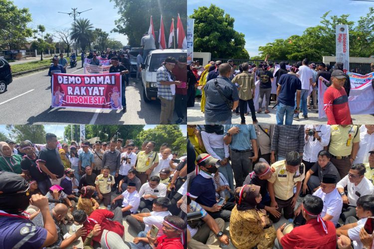 Ratusan Warga Pekanbaru Demo BPN, Tuntut Penyelesaian Sengketa Lahan dengan PT HM Sampoerna