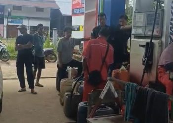 SPBU Balai Pinang Diduga Nakal – Pertalite Dijual ke Jeriken Secara Terang-Terangan.