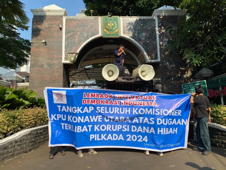 ‎LIDIK Sultra Jakarta Desak Kejagung Ambil Alih Kasus Dugaan Korupsi Dana Hibah KPU Konawe Utara