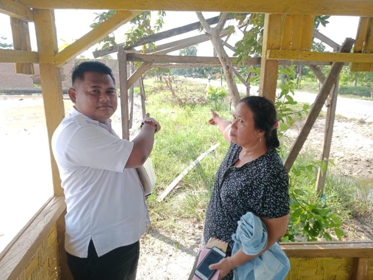 DPD LBH – Wartawan – Sumut, Laporkan Dua OTK.Kepolisi, Atas Pengerusakan Plank Yang Di-usahai Oleh Sunaryo, DS.