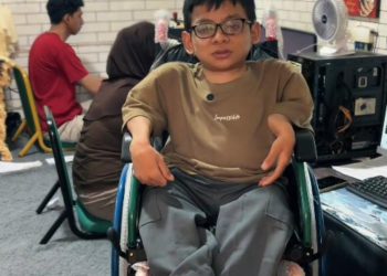 RTMM–SPSI Kabupaten Bandung Barat Berikan Bantuan Kursi Roda untuk Pekerja Disabilitas