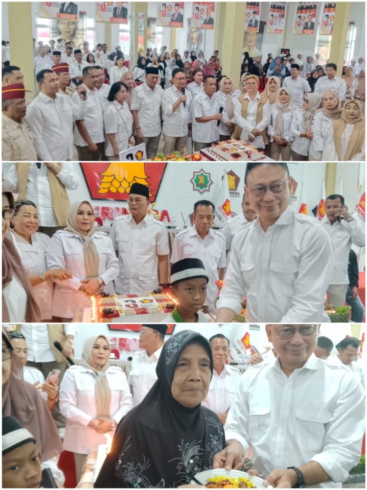 Gerindra Kalbar Peringati 18 Tahun Pengabdian, Fokus Kegiatan Sosial untuk Masyarakat!