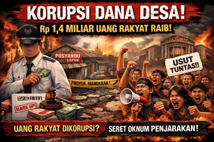 Skandal Dana Desa Buntu Bedimbar: Rp 1,4 Miliar Uang Rakyat Diduga Dikuras! GEMA Tuntut Penegakan Hukum Tanpa Ampun!