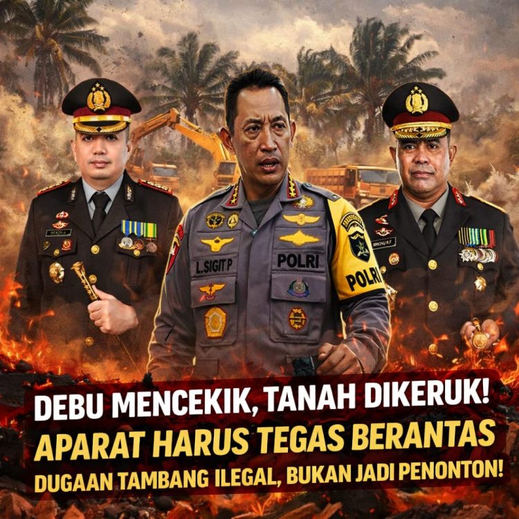 Jika Hukum Masih Tegak, Buktikan di Aras Kabu! Tambang Diduga Ilegal Harus Dihentikan!