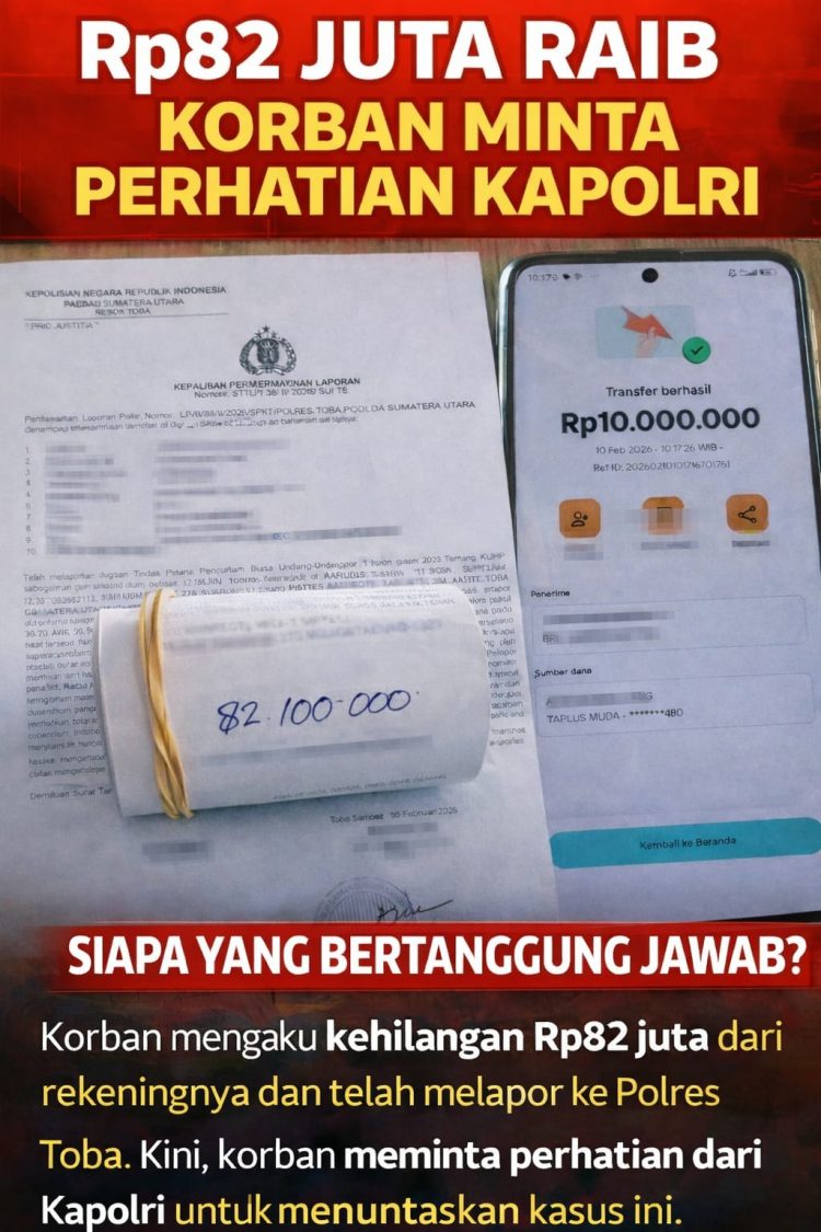 Uang Warga Rp82 Juta Raib, Bukti Sudah Diserahkan, Publik Menunggu Ketegasan Hukum