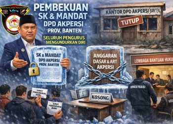 DPP AKPERSI Bekukan SK dan Mandat DPD Provinsi Banten, Tegaskan Penataan Organisasi dan Komitmen AD/ART