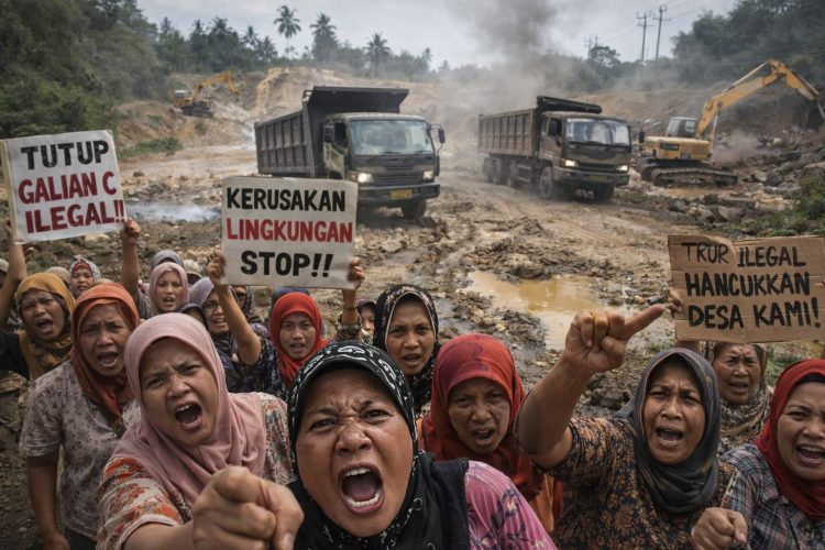 Sidurip Membara! Galian C Ilegal Menggila, APH Deli Serdang Bungkam Saat Dikonfirmasi