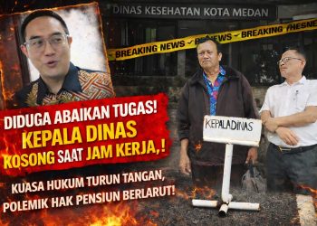 Hak Pensiun Terkatung, Dugaan Ketidakberesan Menguat, Kadis Kesehatan Medan Jarang di Tempat