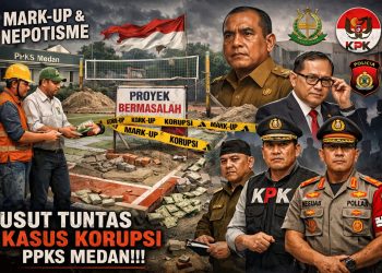 Bau Busuk Korupsi Menyengat dari PPKS Medan! Proyek Lapangan Voli Diduga Hanya Kedok, Permainan Mark-Up dan Nepotisme Kian Brutal